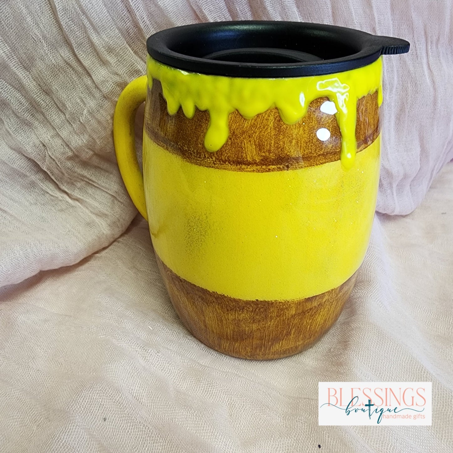 Honey pot Handmade Coffee Cup Tumbler