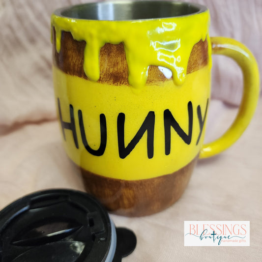 Honey pot Handmade Coffee Cup Tumbler
