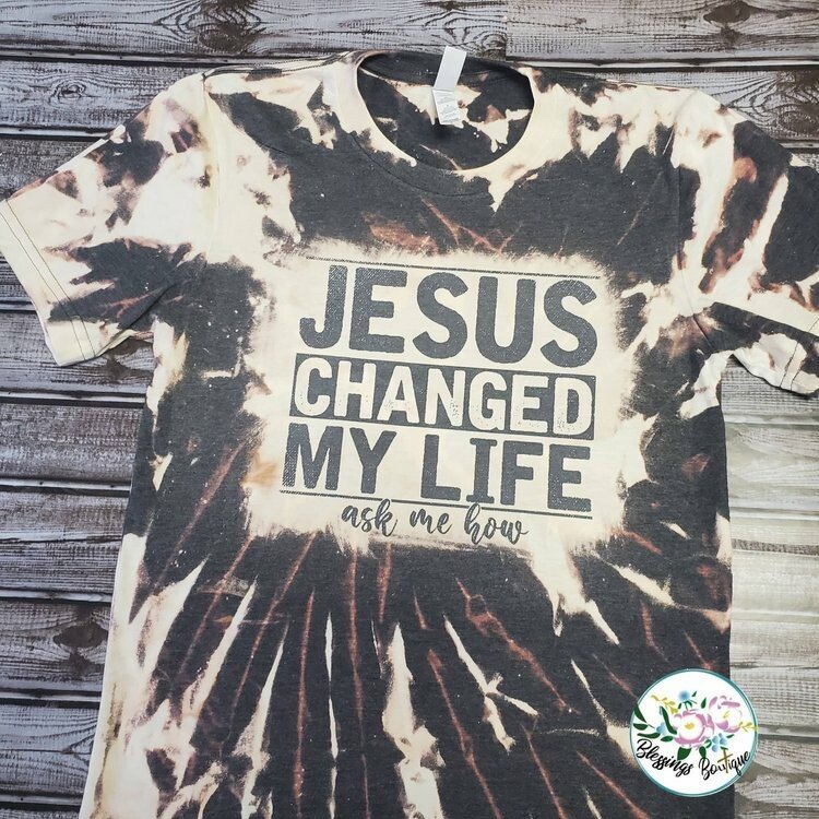 Jesus Changed My Life T-shirt