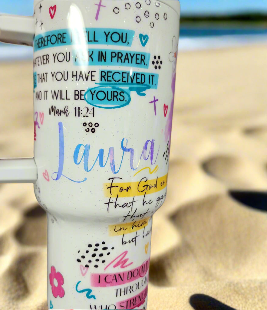 I am a Child of God Tumbler