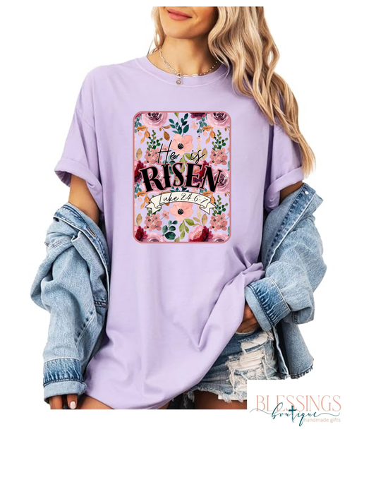 He is Risen -Luke 24:6-7