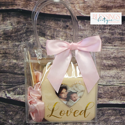 Loved Photo Jewelry box gift set