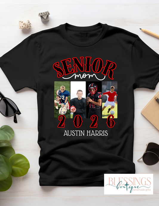 Senior Mom Photo T-shirt