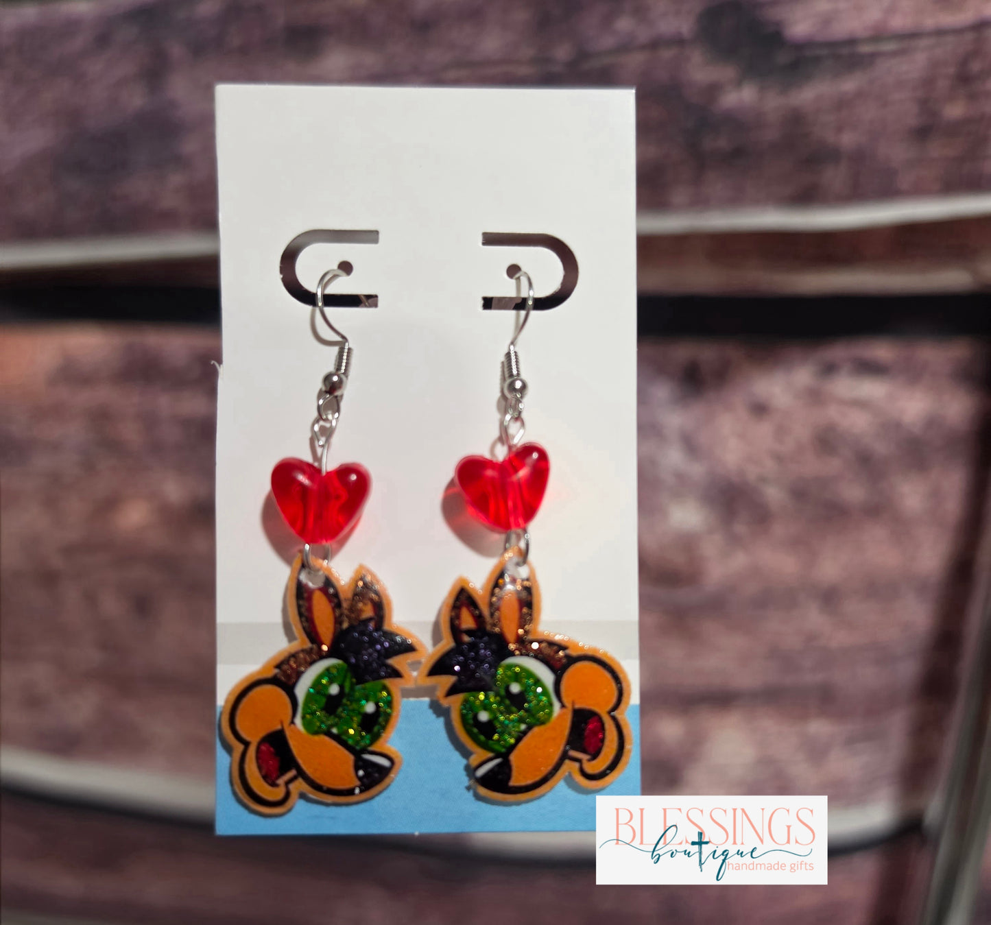 San antonio basketball earrings
