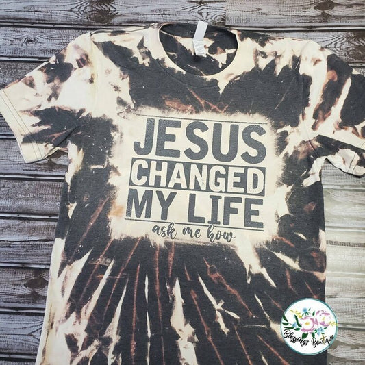 Jesus Changed My Life T-shirt
